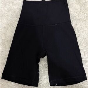 Aritzia TnAction Black High-Rise Biker Shorts - size 2xs
